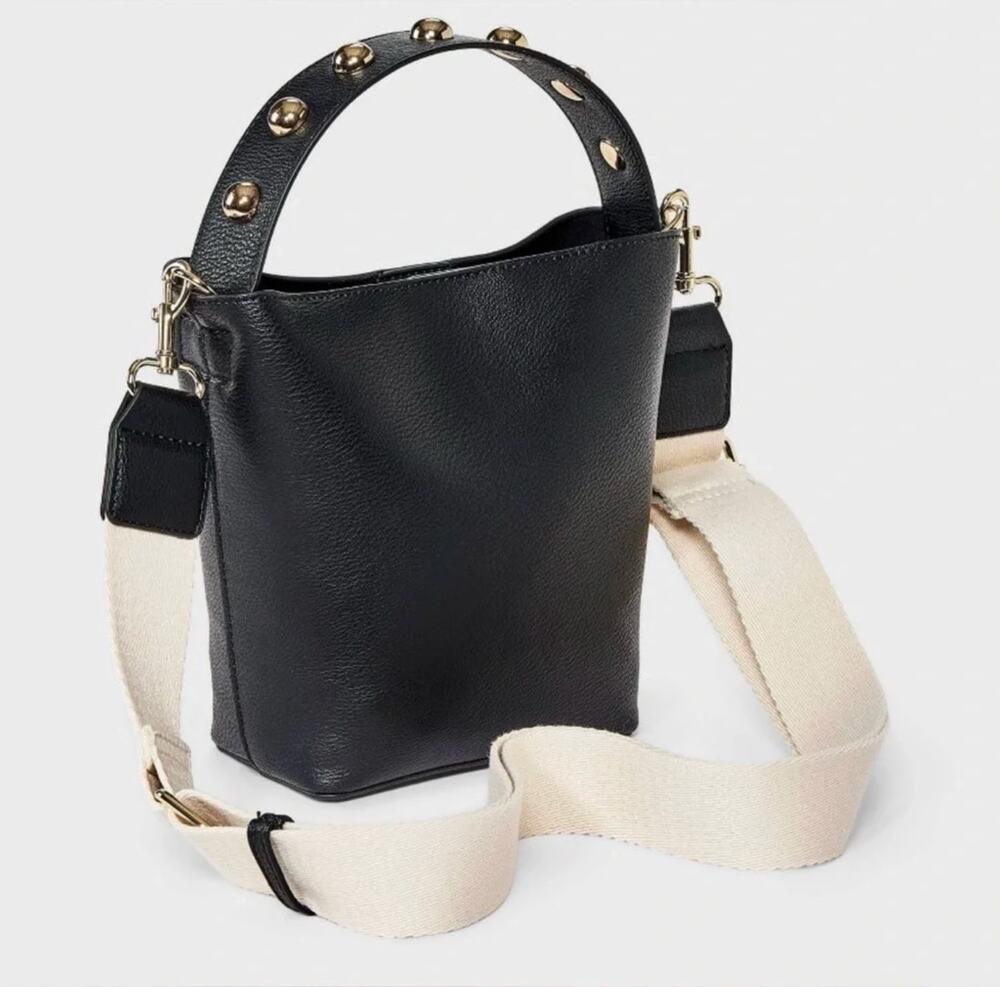 UNIVERSAL THREADS | STUDDED BLACK MINI CROSSBODY BAG | NWT